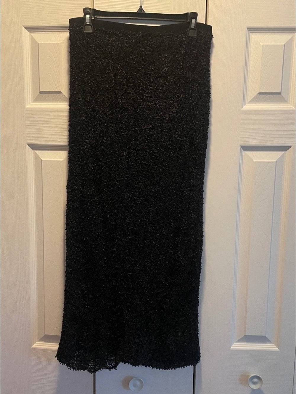 Gia Studios feathery croquet mid length pencil skirt
